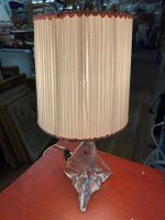 VINTAGE TISCHLAMPE CRISTALLERIE LORRAINE