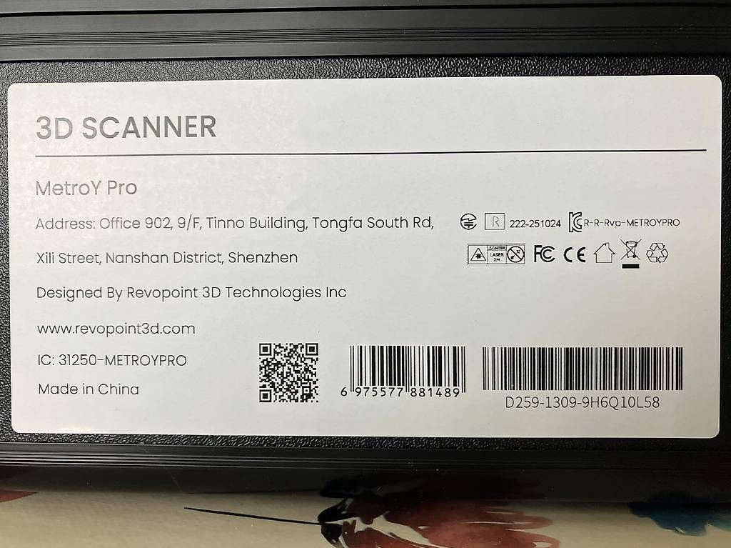Scanner: Revopoint Y PRO 3D Scanner – Gebraucht aus Locarno von mar_l868 3
