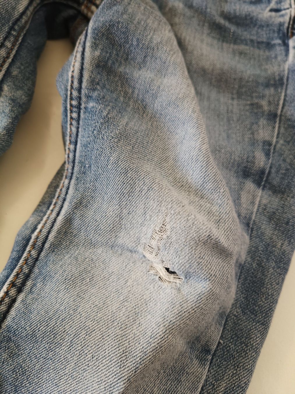 H&M Hosen: H&M Kinder Hose Jeans Gr 86 mit Eulenmotiv – Gebraucht aus Oberhofen Thun'see von cri_6md2 1