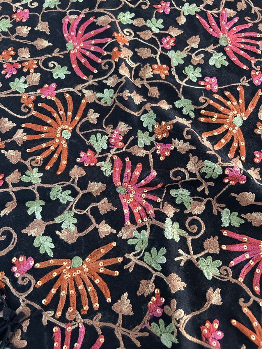 Foulard & Sciarpe: Traumhafter Schal aus Indien – Nuovo (secondo la descrizione) da Hofstetten SO venduto da Treasurefinds 4