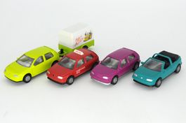 Siku 1010/0842 + 1519/1090 - 4x VW Golf