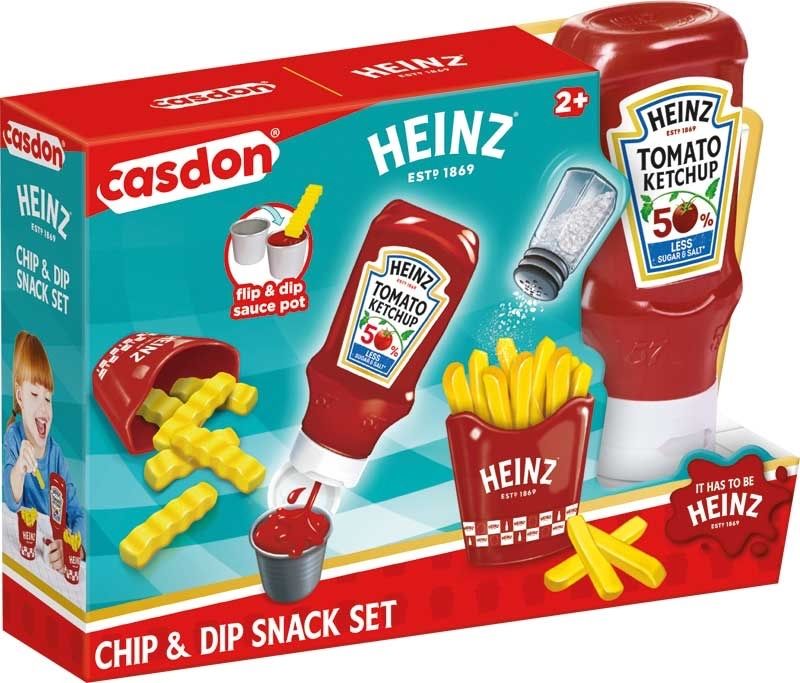 Giocattoli: Casdon Heinz Chip & Dip Snack Spielset – Nuovo e nell'imballaggio originale da Thun venduto da 24StoreGmbH