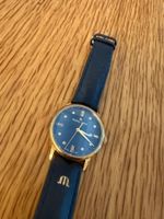 Maurice Lacroix Uhr Damen Gold blau Diamonds guter Zustand