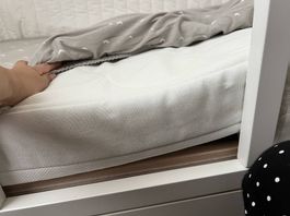 JÄTTETRÖTT Taschenfederkernmatratze f Babybett