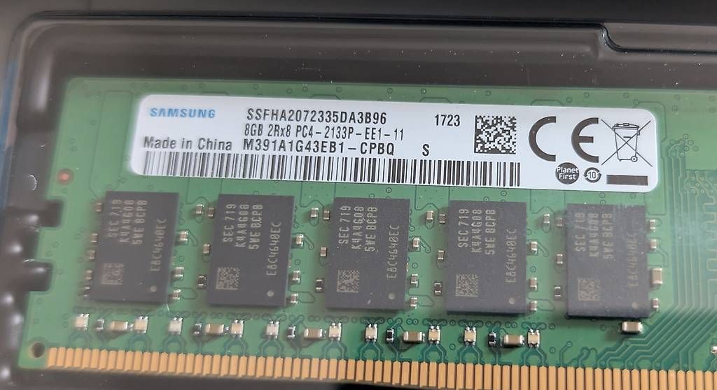 Server: Synology DDR4-2133 ECCUDIMM 8GB – Gebraucht aus Winterthur von Das_Mick 3
