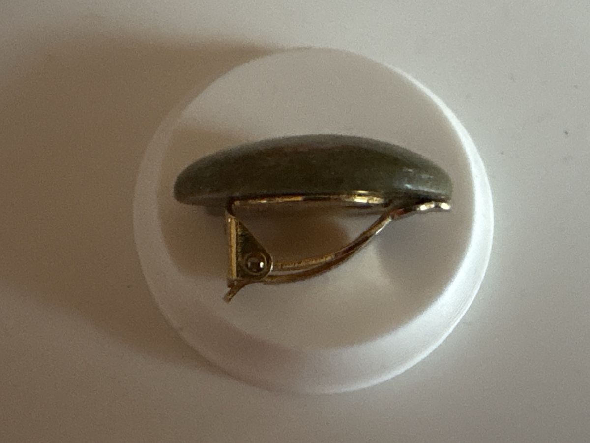Ohrringe & -stecker: Ohrring / Ohrklipp mit Unakit – Neu (gemäss Beschreibung) aus Rümlang von Fledermaus35 2