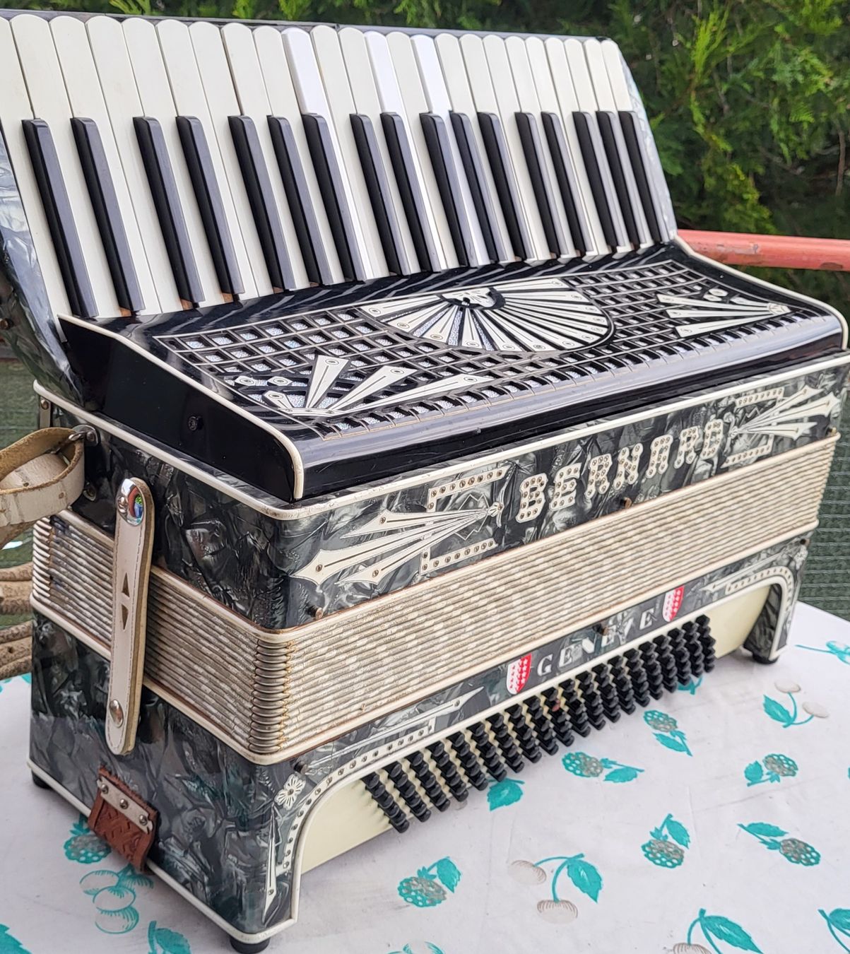Musikinstrumente: Accordéon Bernard Geneve 4 voix – Gebraucht aus Penthalaz von EvandroLuz