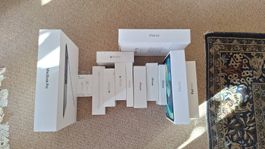 13x Apple Verpackungen iPhone / iPad / MacBook Pro / Pencil