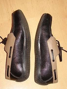 Scarpe per ragazzi: Mocassins noirs-bruns garçon taille 32 – Usato da Versoix venduto da oliviera71 1