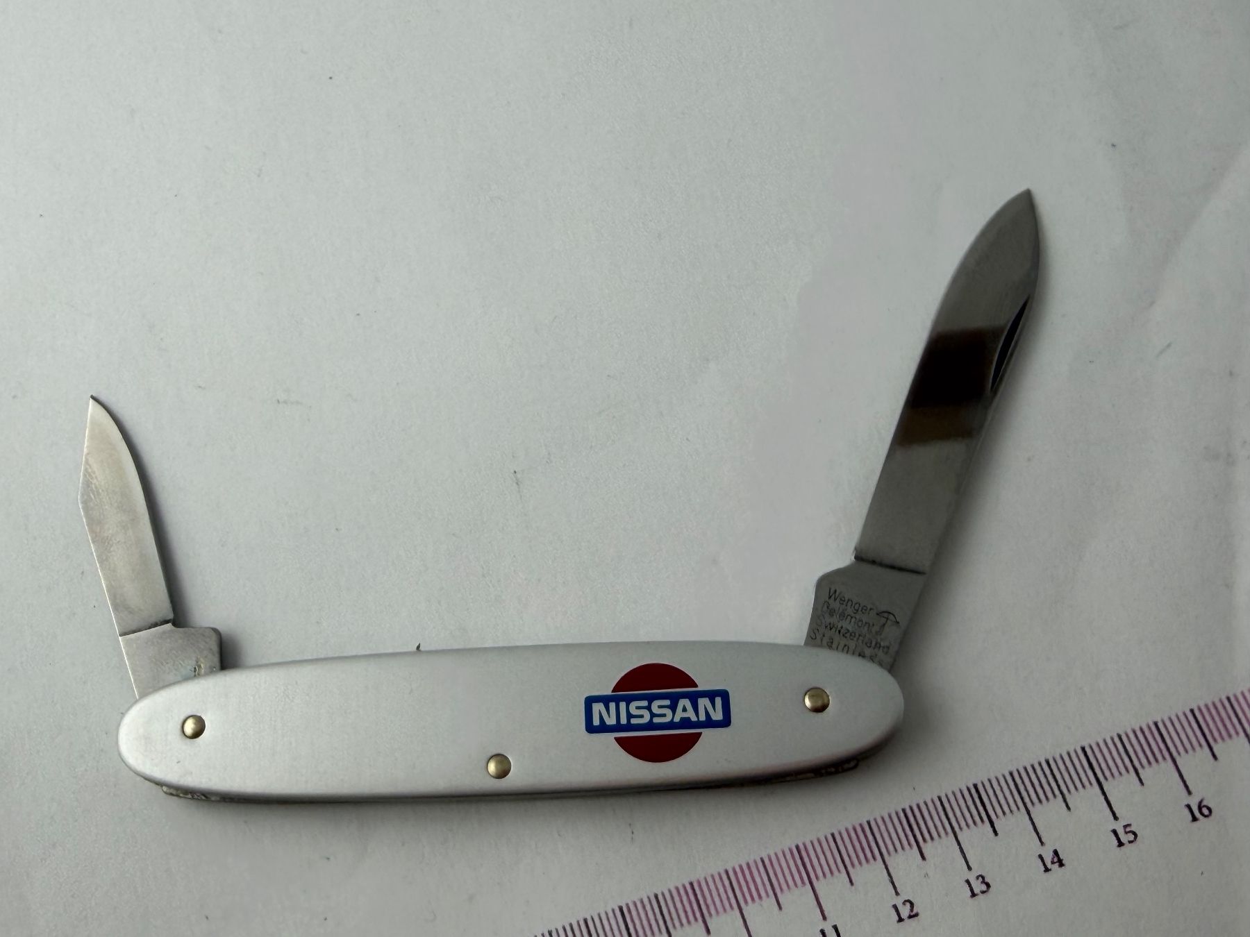 Wenger Coltelli tascabile: WENGER Sachmesser NISSAN – Usato da Biel/Bienne venduto da MrP_WatchesBiel 1