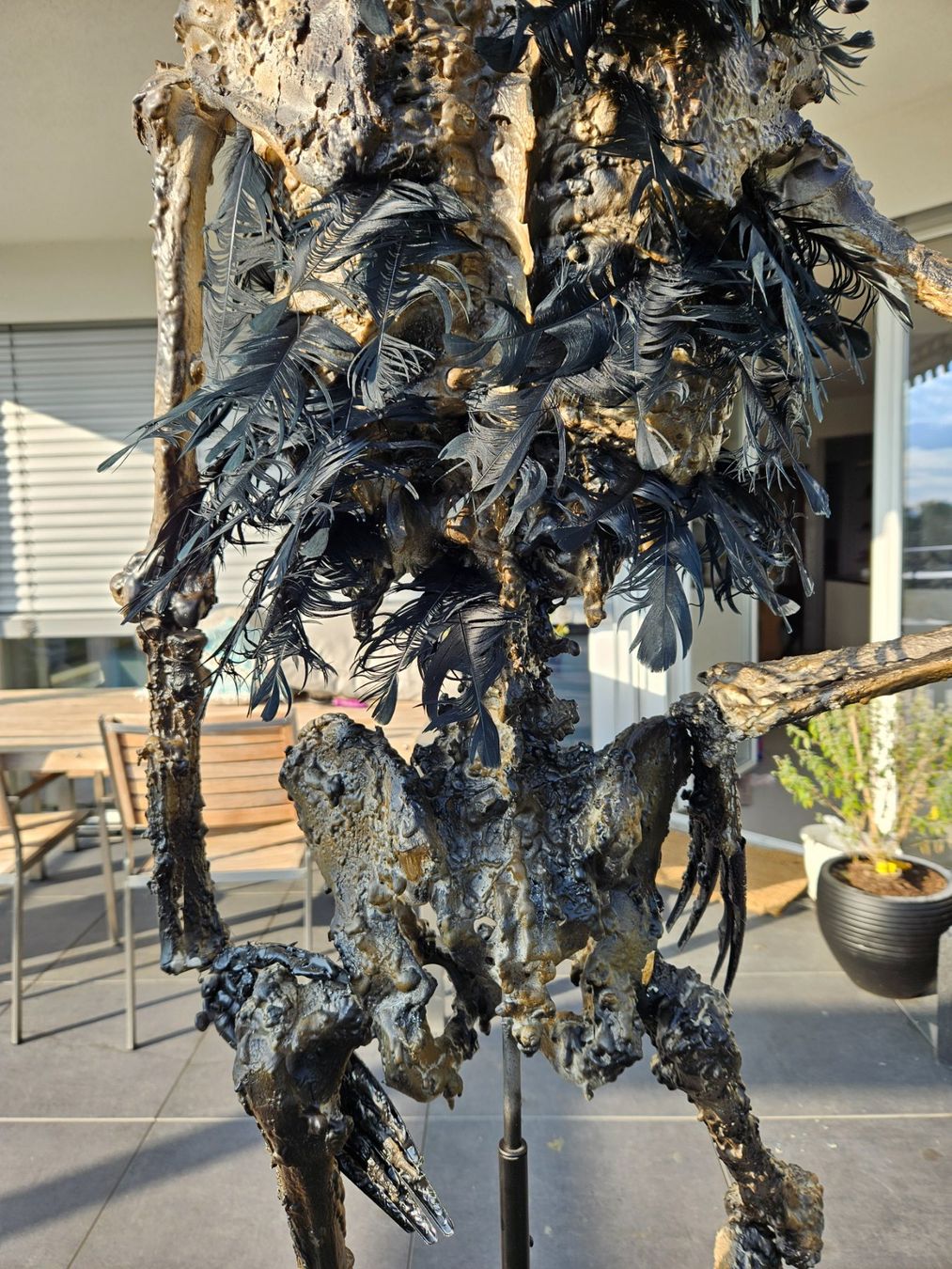 Tutte le decorazioni: HALLOWEN / HORROR RABEN SKELETT – Nuovo (secondo la descrizione) da Root venduto da LifestyleAccessoires 8