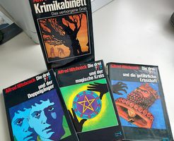 Krimi's von Alfred Hitchcock - zwei 1. Auflagen