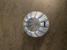 Leonardo Glasvase, blau-weiss gestreift, Top Zustand!