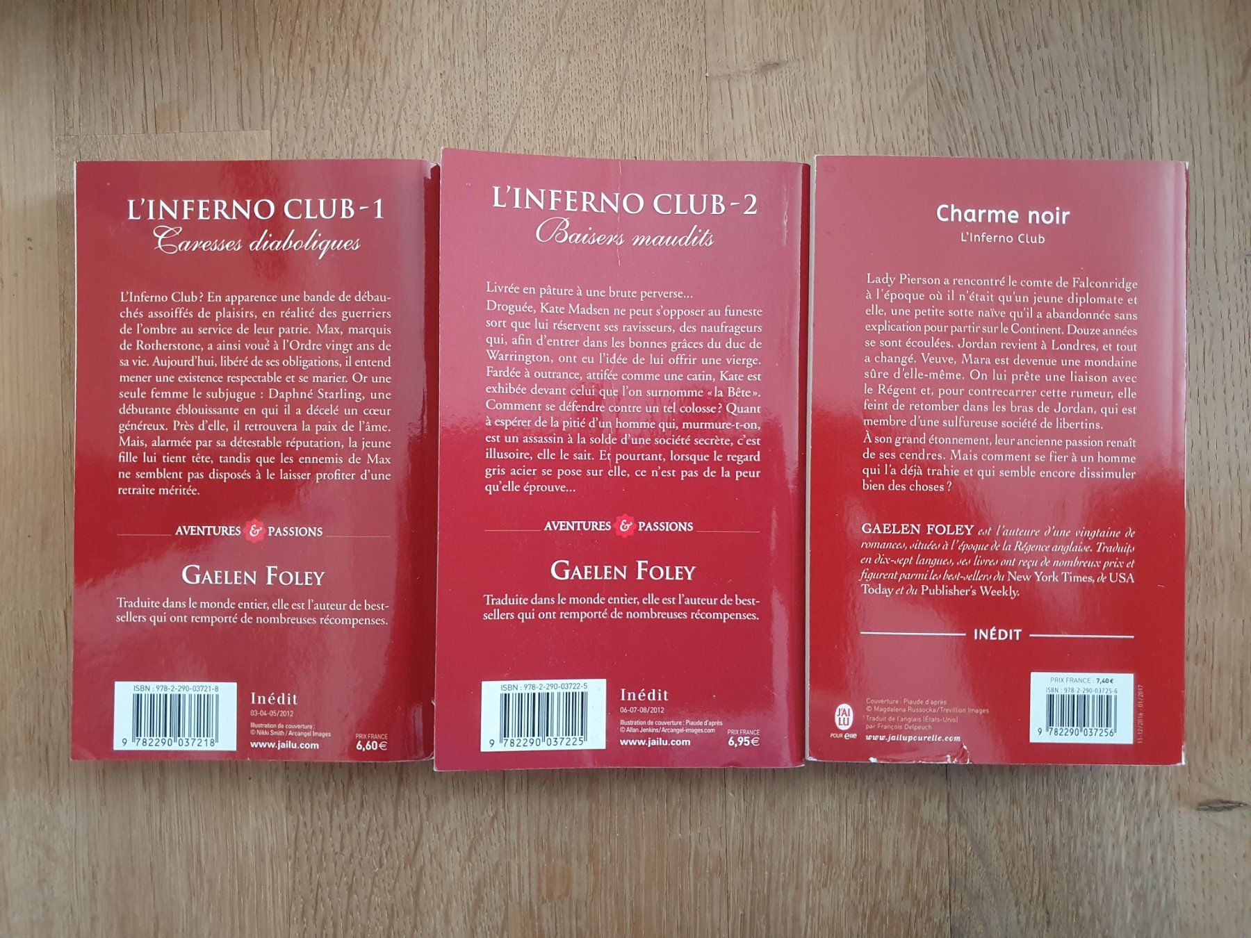 Libri: 3 Romans de Gaelen Foley – Usato da Oftringen venduto da papillon075 1