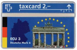 ECU 3, Deutschland - Göde - seltene Firmen Taxcard