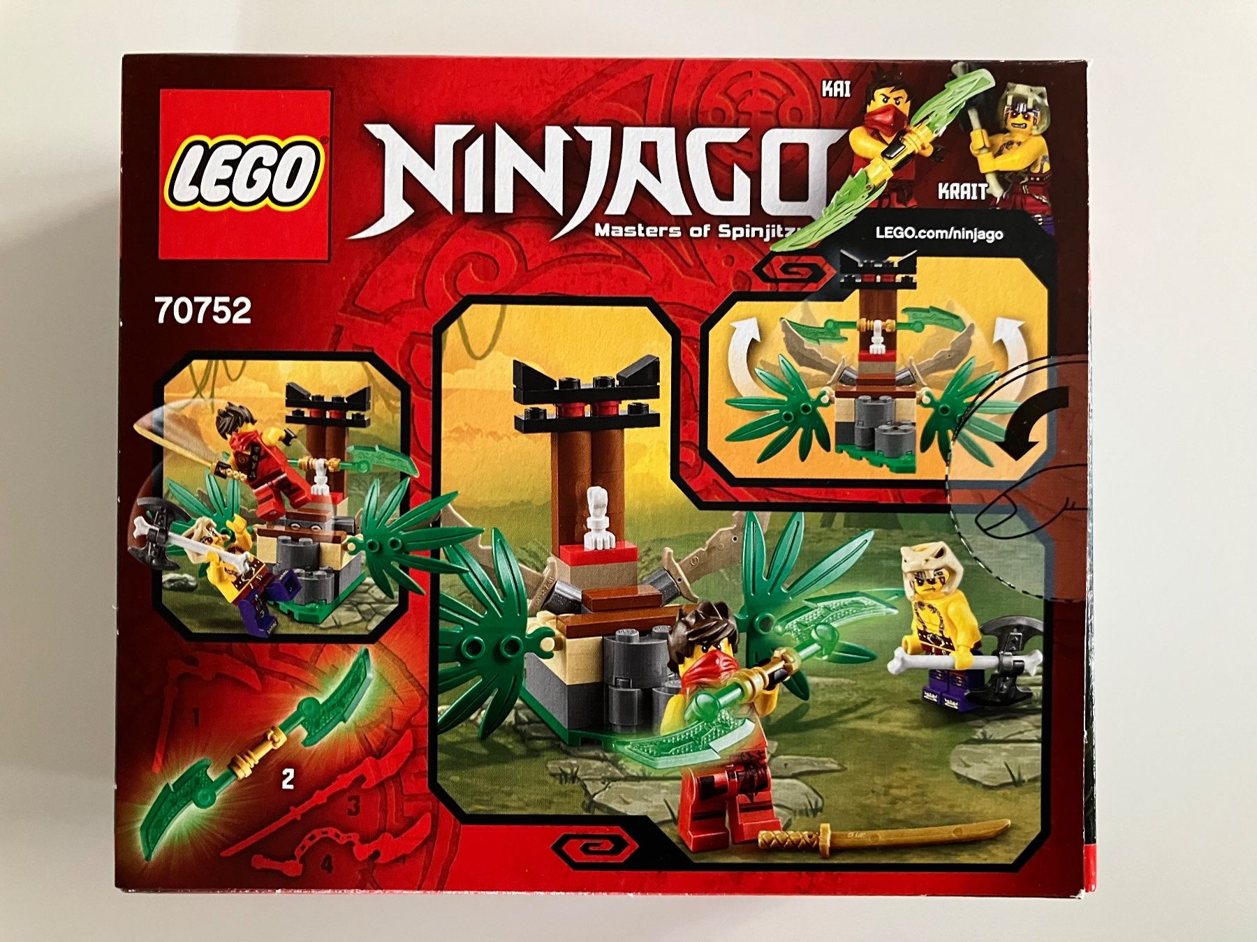 Lego Giocattoli: LEGO Ninjago 70752: Jungle Trap – Nuovo (secondo la descrizione) da Rüti ZH venduto da captnjohnny 1