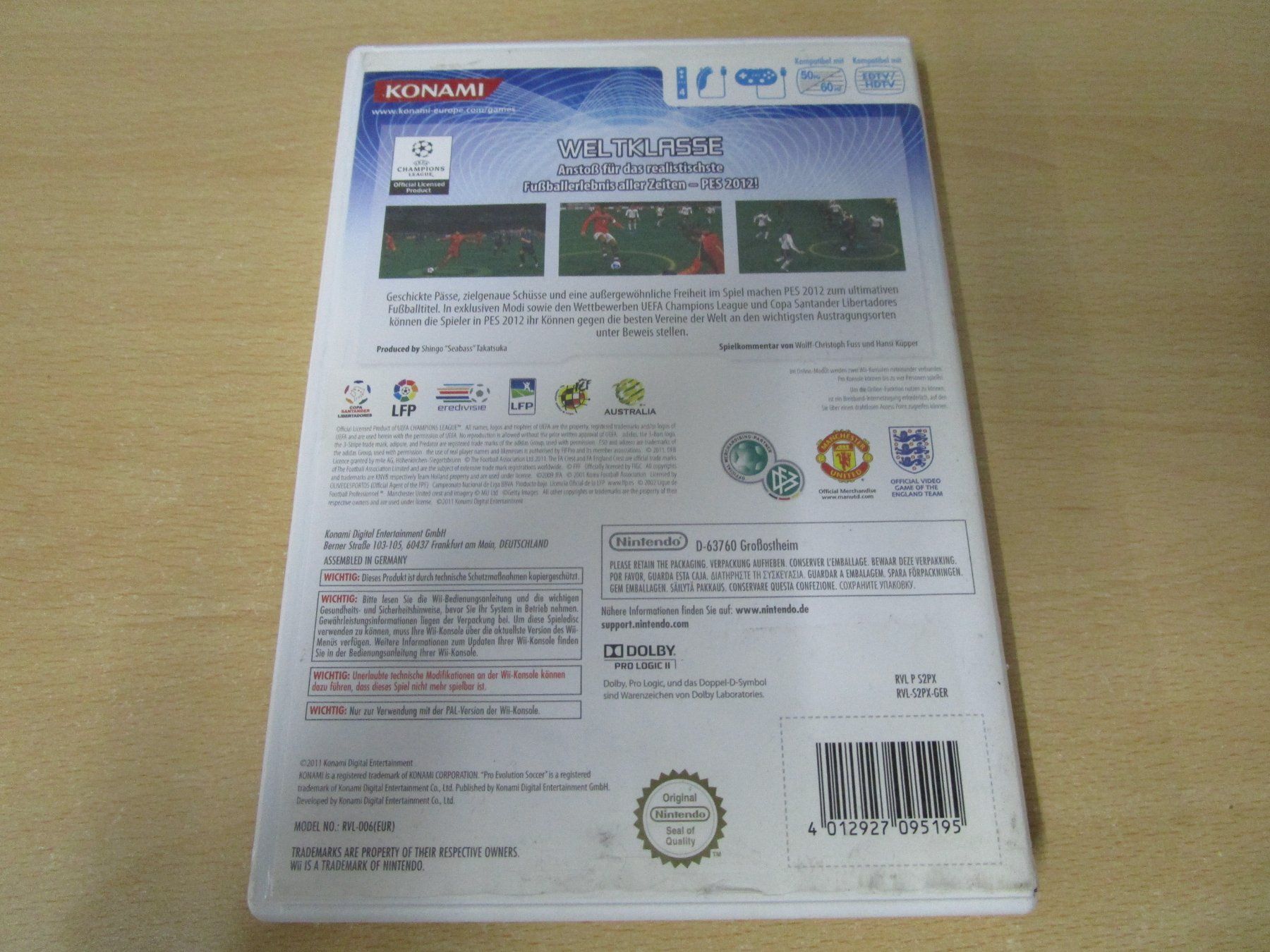 Nintendo Giochi: PES 2012 Pro Evolution Soccer Nintendo Wii – Usato da Goldau venduto da agestuffer 1
