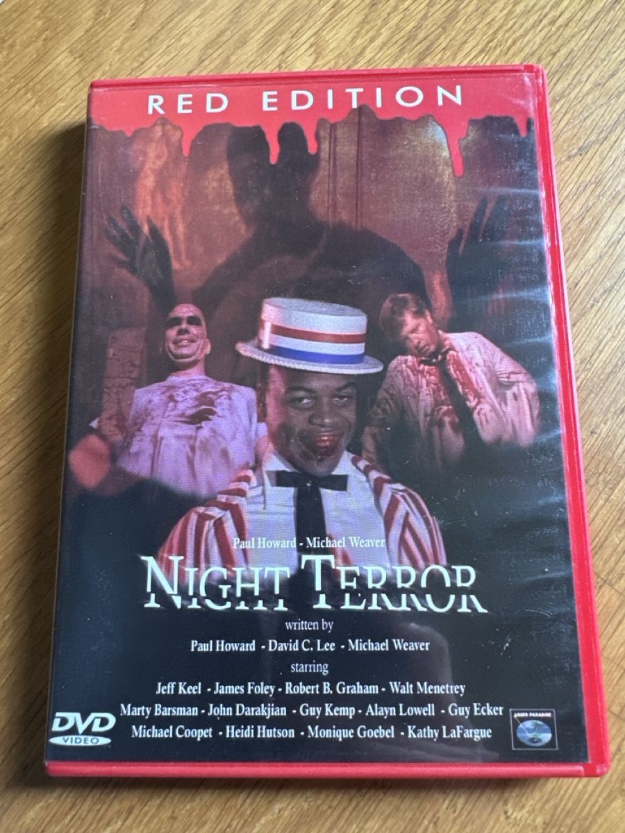 Tutti i DVDs: Night Terror, Red Edition DVD – Usato da Benken ZH venduto da Audi-erich