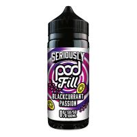 Seriously Pod Fill-Blackcurrant Passion 0mg 100ml 50vg50pg