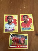 Sticker Panini WM 2026 Schweiz 3, 13, 17
