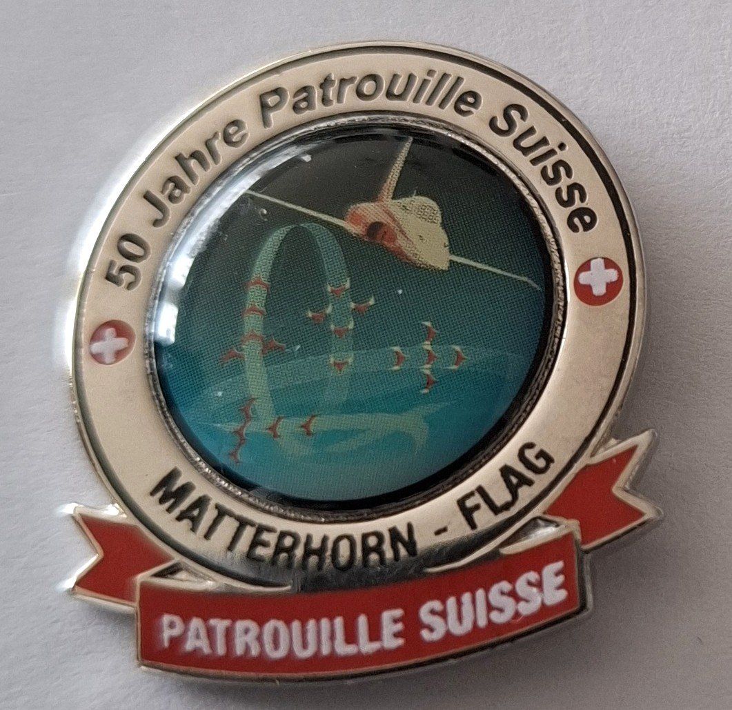Armée suisse Plaquettes & Badges: Patrouille Suisse Matterhorn FLAG – D'occasion à Hinterkappelen par Schampus