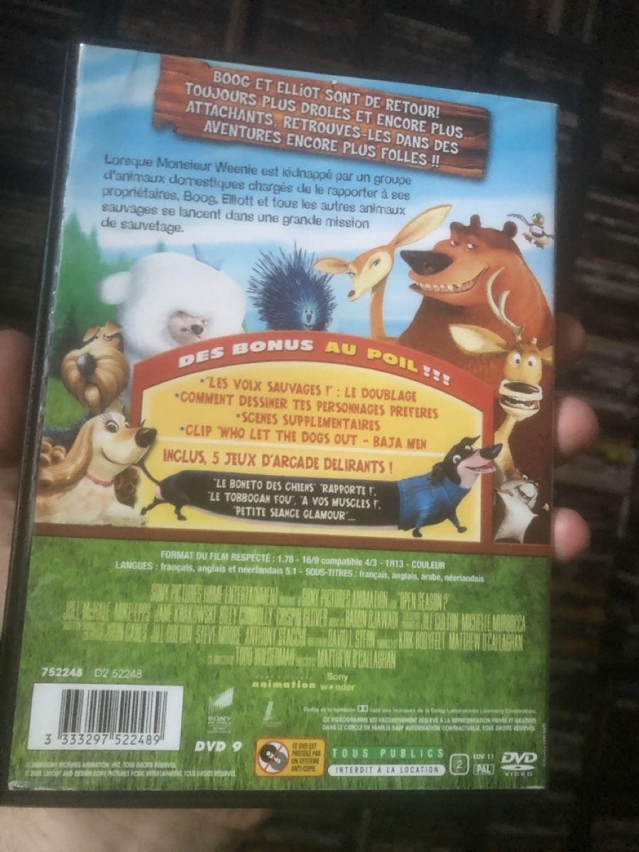 Tutti i DVDs: Les Rebelles de la Forêt 2 - dvd – Usato da Lausanne venduto da fransadpop 1