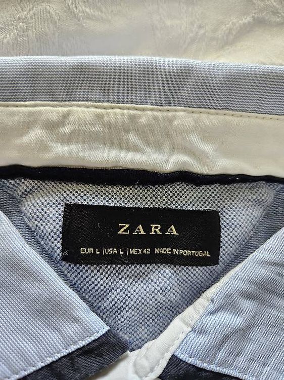 Camicie: Zara Polo Hemd 42 L wie Neu – Usato da Strengelbach venduto da killifish 1
