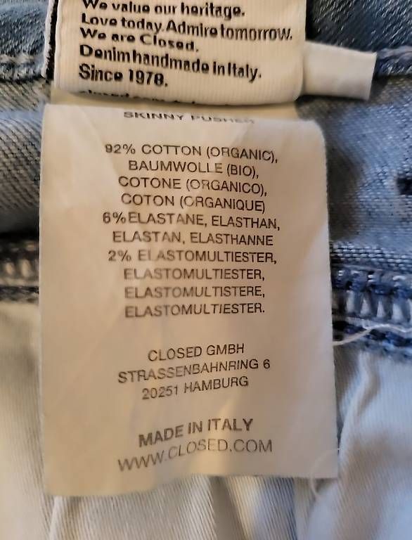 Jeans: Closed Jeans Bio Baumwolle – Usato da Landquart venduto da gru_wxj8 2