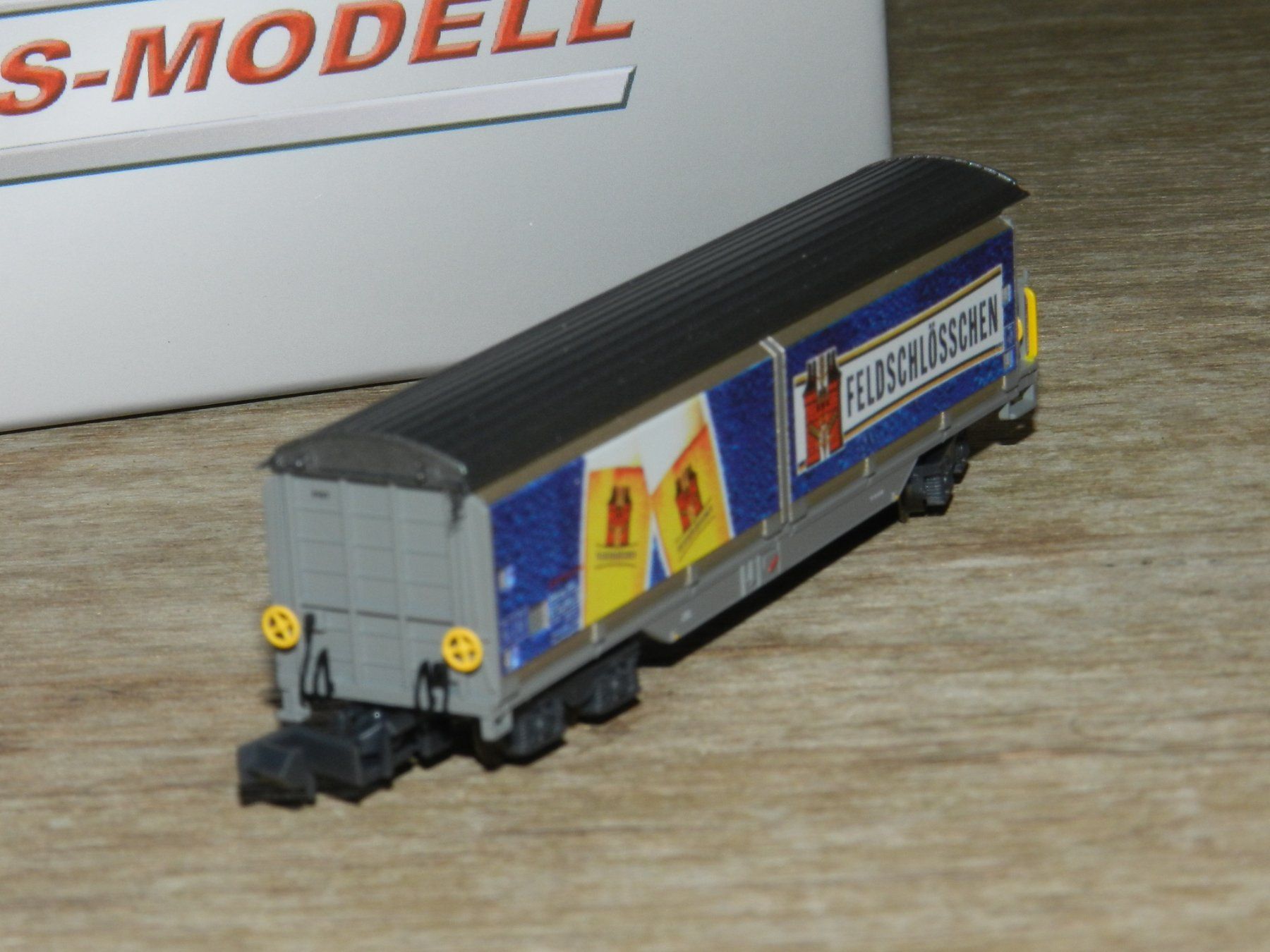 MDS- Modell Spur N Schiebewandwagen Feldschlösschen der RhB (Neu und ...