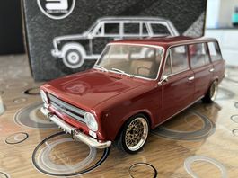 Modellino Fiat 124 1/18