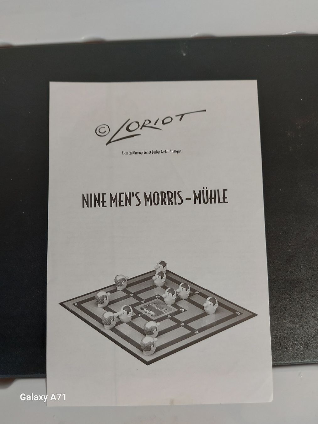 Giochi: Mühle Spiel Loriot Edition – Usato da Rumisberg venduto da AaronRodgers81 3
