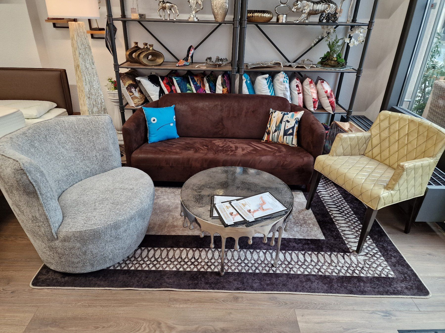 Divani: Sofa aus Madagaskar Leder – Usato da Oensingen venduto da directshop24 2