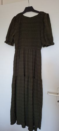 Robe longue kaki taille L neuve