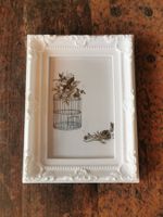 Bilderrahmen weiss Kunststoff shabby chic barock look NEU