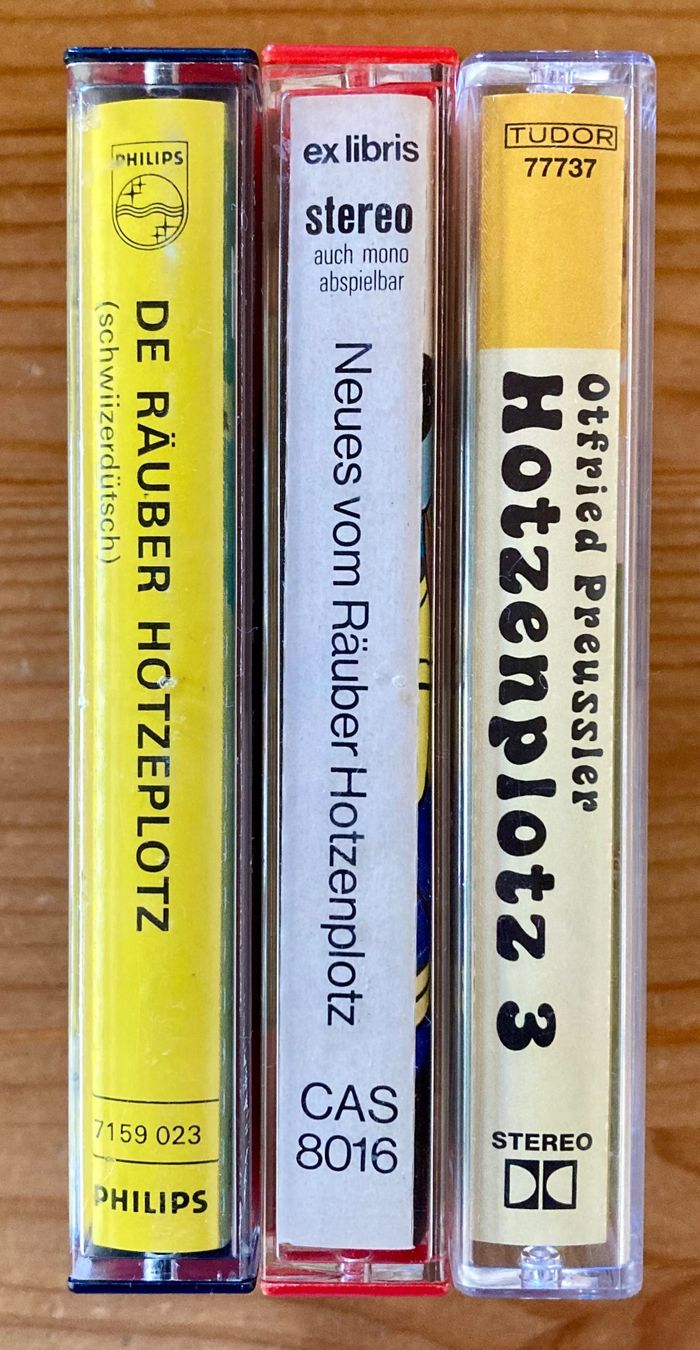 Musicassette: 3x Räuber Hotzenplotz (Full-Set, Dialekt, 1979-2002) – Usato da Zürich venduto da Djmotionch 3