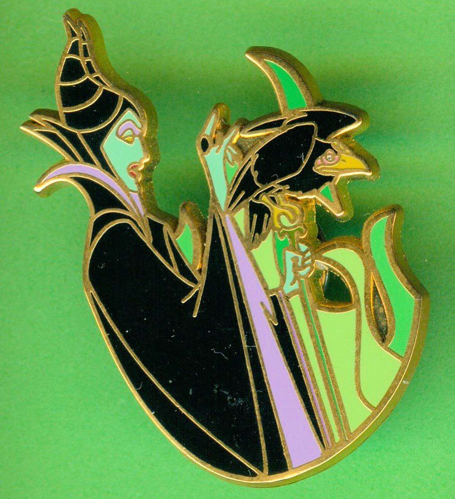 Disney Placchette & Badge: DISNEY  Dornröschen  MALEFICENT – Usato da Winterthur venduto da Sammleroase