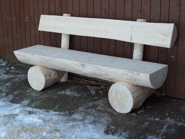 Panchine: Gartenbank, Rundholzbank, Geschenk – Nuovo e nell'imballaggio originale da Sörenberg venduto da ahornli