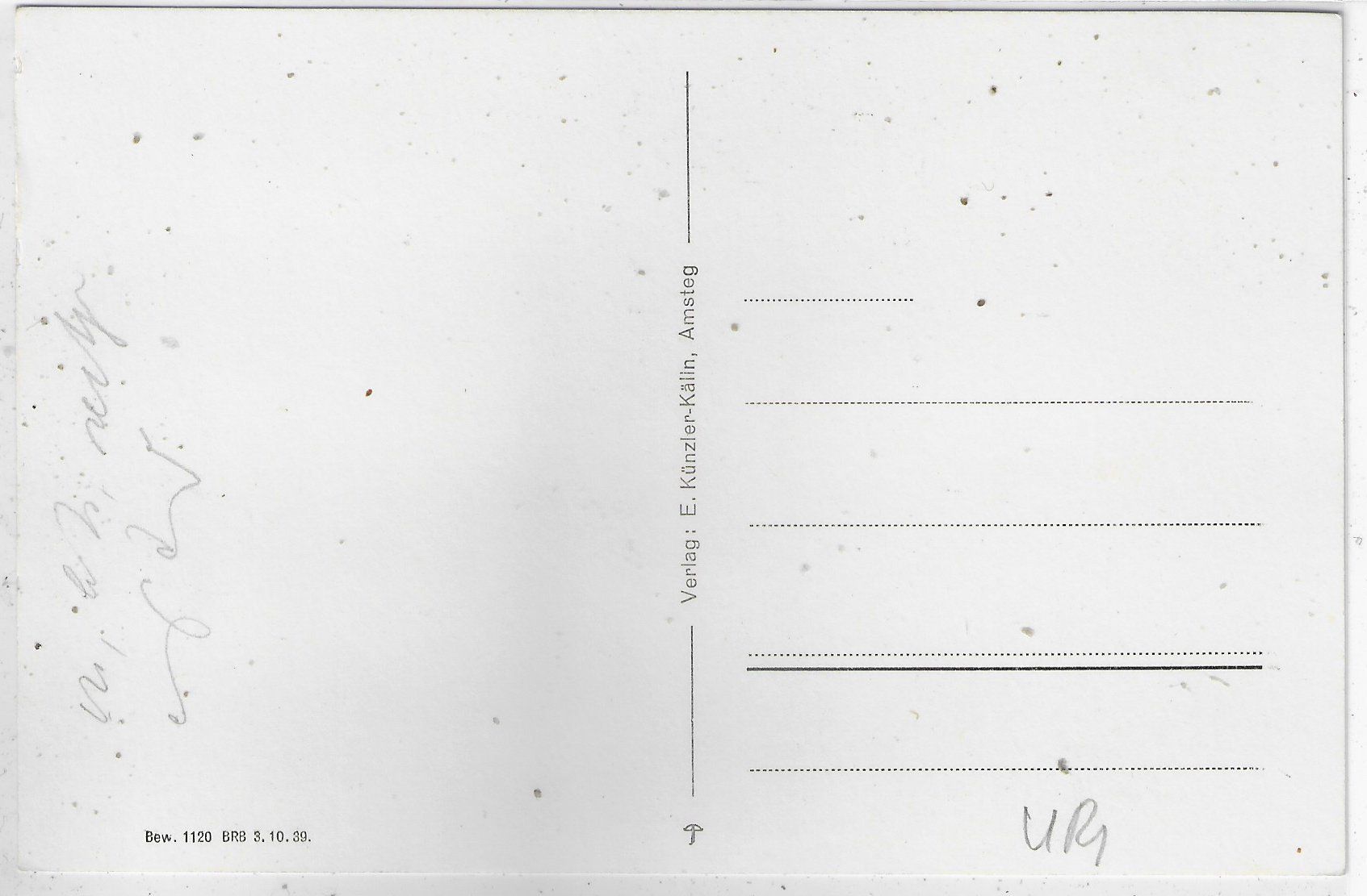 Cartoline postali: Maderantal - Golzen - Golzernsee – Usato da Ettingen venduto da Kartenplanet 1