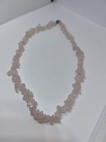 Roségold Halskette, echte Steine, Hals-Schmuck