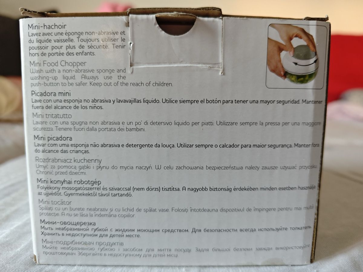 Cucine complete: Mini Food Chopper, New in Box – Usato da Genève venduto da Noemie.wrmsi 3