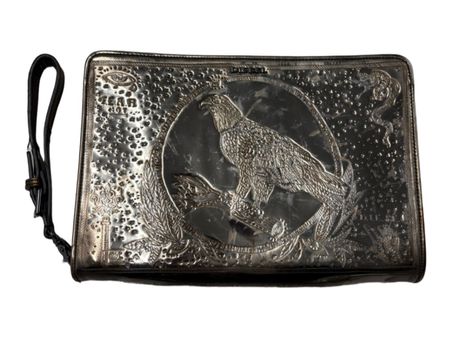 Diesel Clutch Silber Gold metallisch y2k Adler