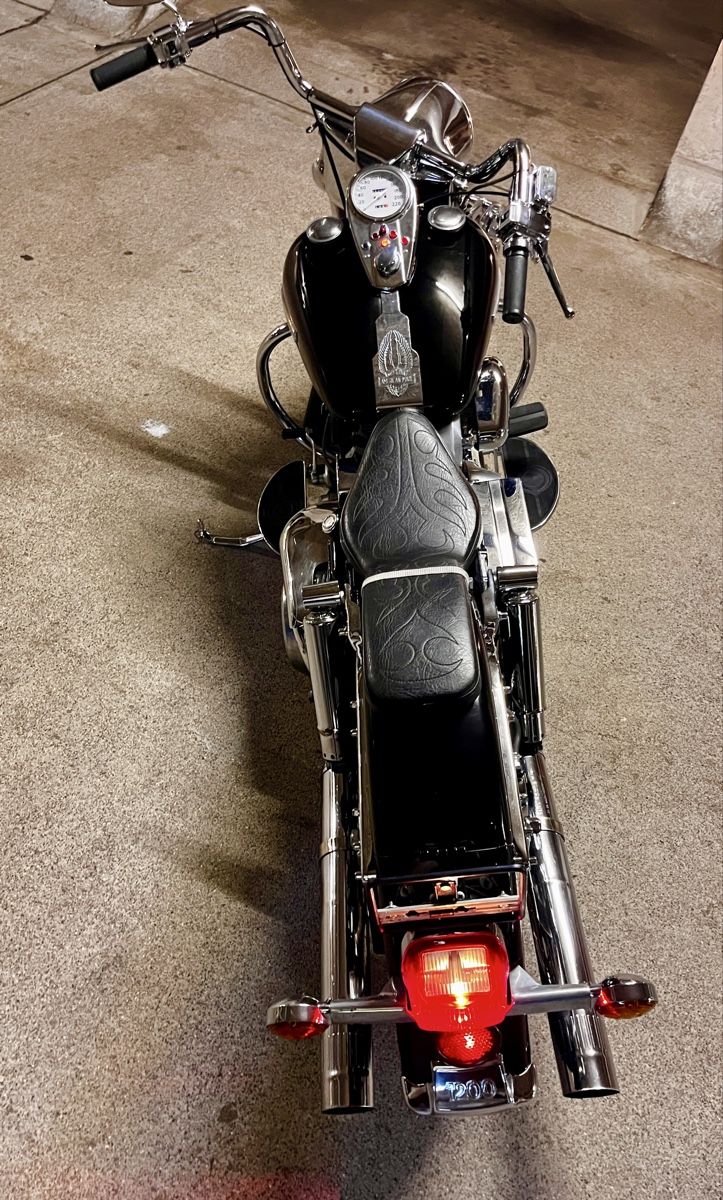Chopper: Harley-Davidson FLH, 1974, X, Kompl Revidiert – Usato da Zug venduto da sevende 5