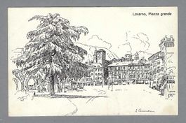 LOCARNO, PIAZZA GRANDE, FIRMATA AMMANN, *