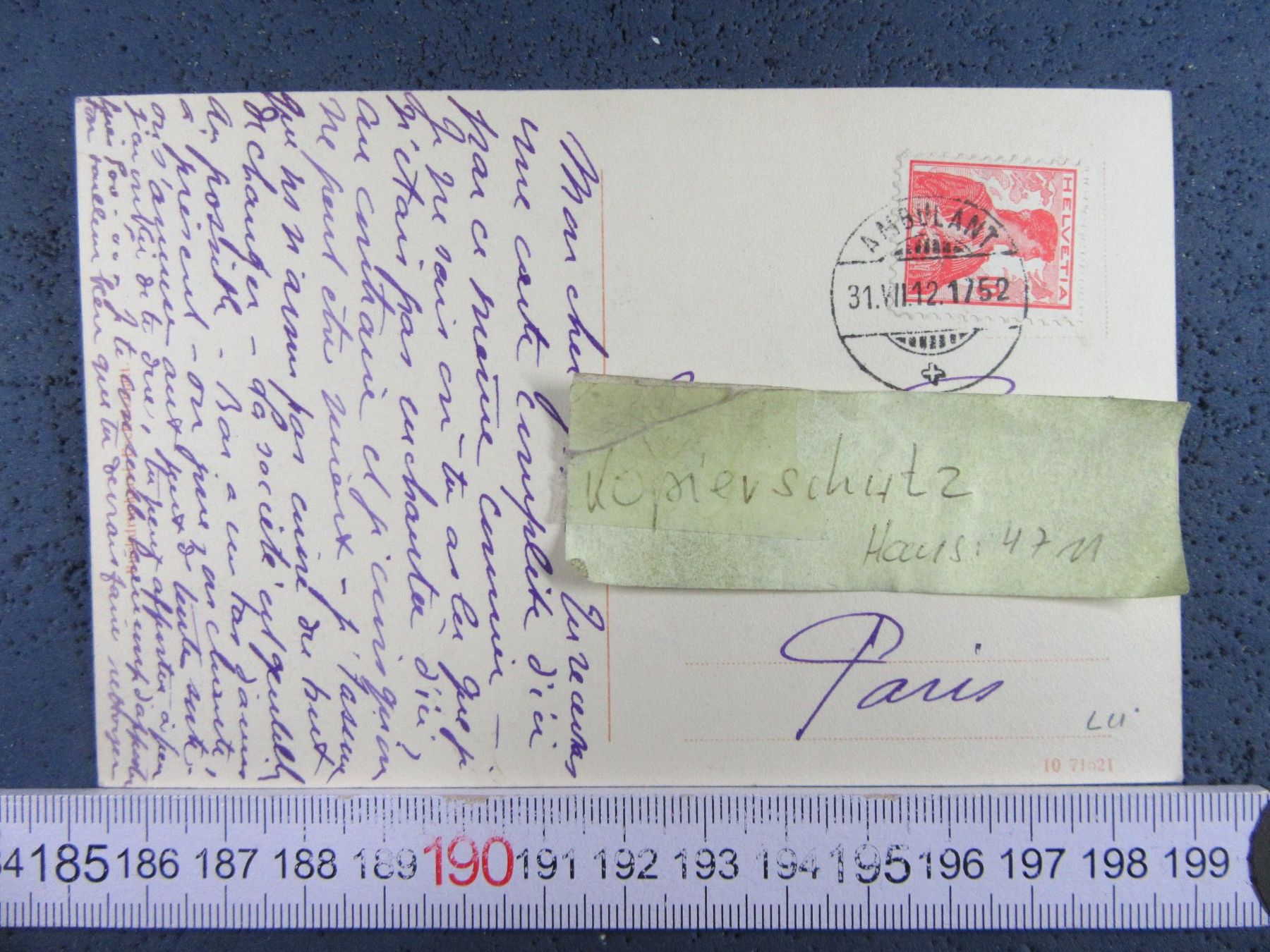Ansichtskarten: ESCHOLZMATT LU AK 1912 – Gebraucht aus Ettingen von Hausi4711 1