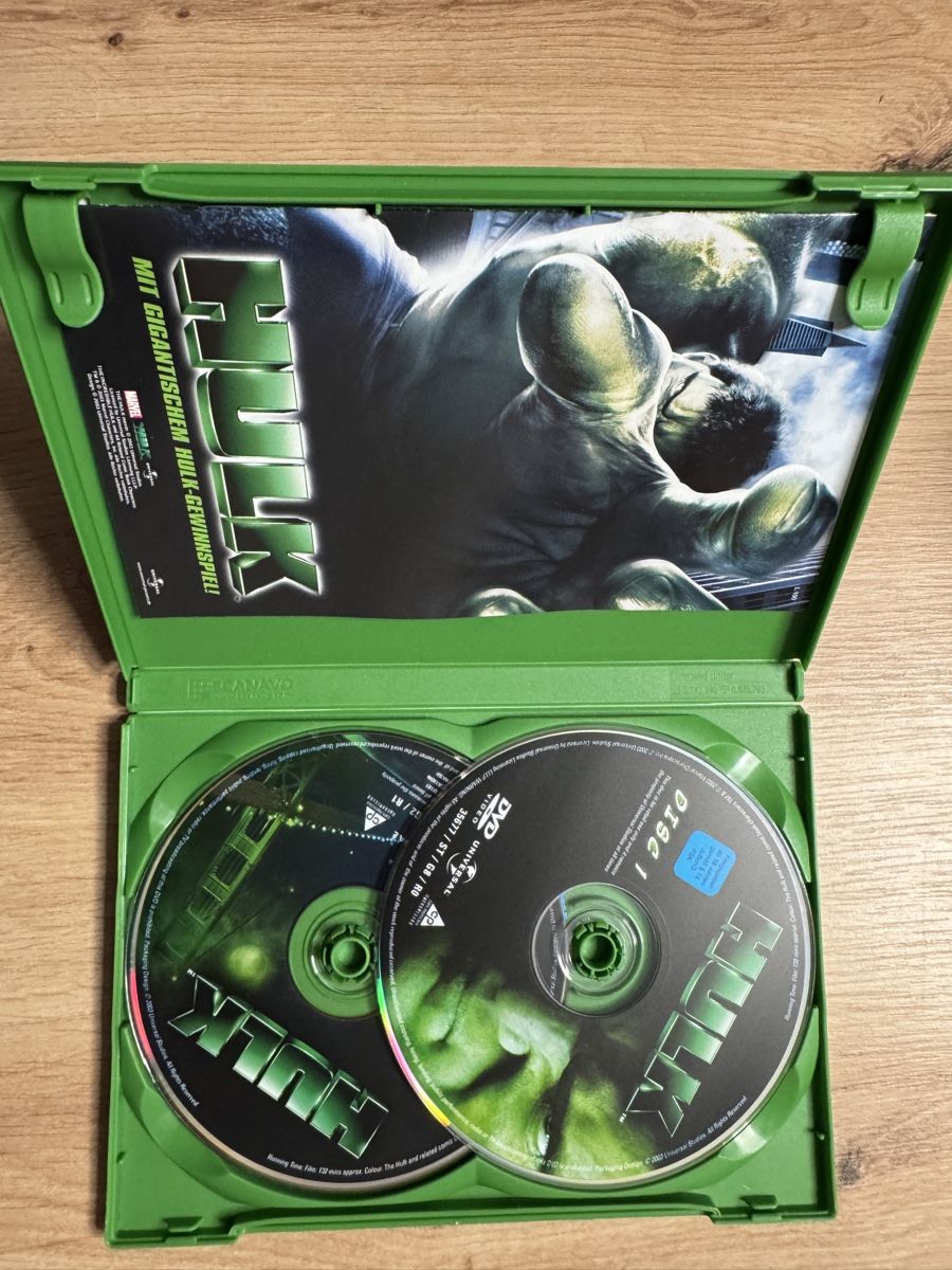 Alle DVDs: Hulk 2 Disc Special Edition DVD guter Zustand – Gebraucht aus Biberist von etesummer 2