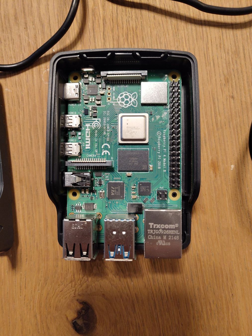 Raspberry Pi PC: Raspberry Pi 4 Model B 1GB RAM mit Netzteil und Gehäuse – Usato da Oberrohrdorf venduto da Mnussbi63 1