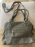 Longchamp Ledertasche, Farbe Taupe, super Zustand!