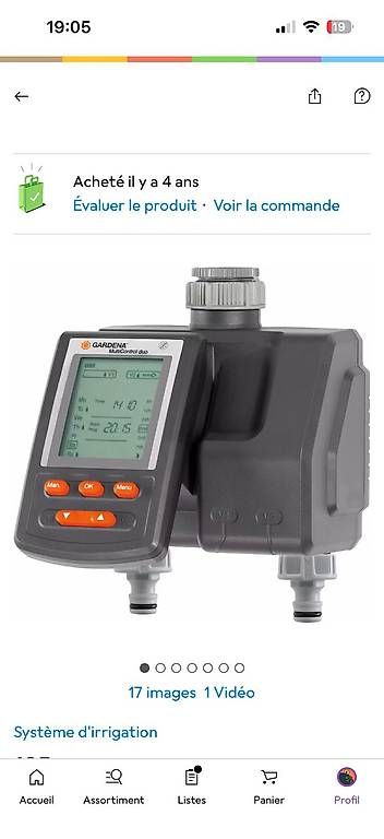 Annaffiatura & Irrigazione: Ordinateur d'irrigation d'arrosage  – Usato da Vouvry venduto da gra_vtp7
