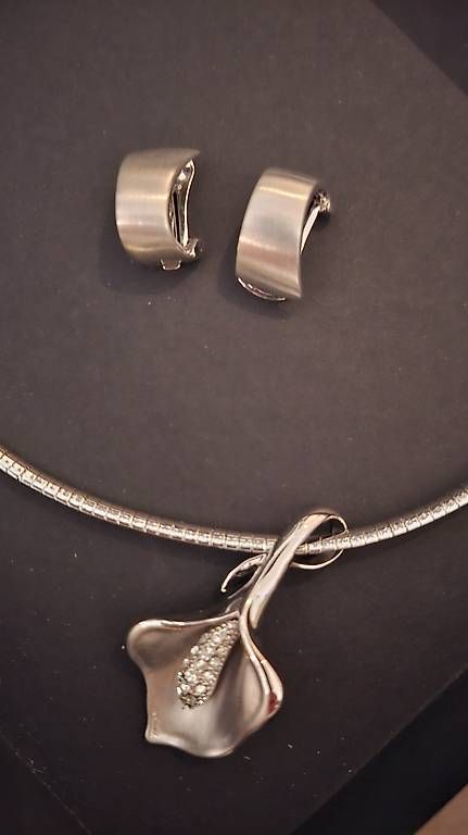 Catenine: Pierre Lang Collier mit Ohrenringe – Nuovo e nell'imballaggio originale da Horn venduto da G_mueller 1