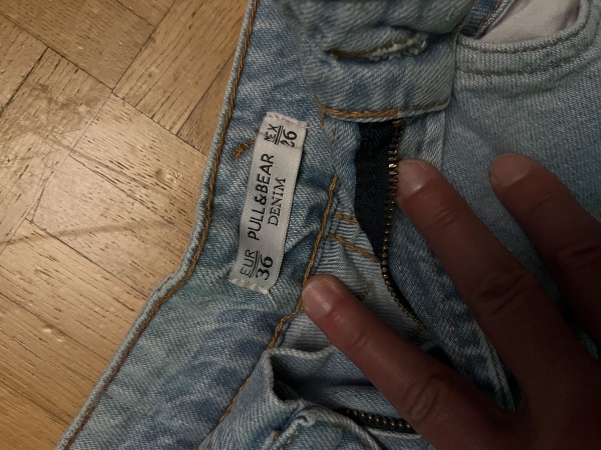 Pull&Bear Jeans: Pull&Bear Jeans Shorts, hellblau, Gr. 36, Top Zustand! – Neu (gemäss Beschreibung) aus Brugg AG von panda_x3 1